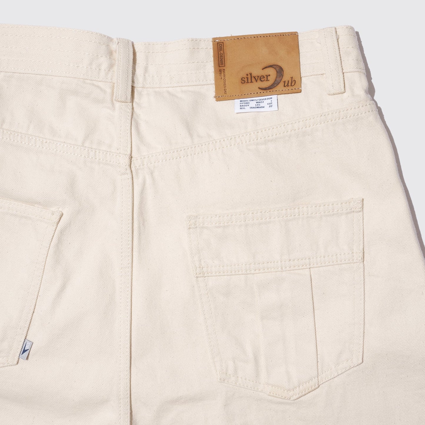 DeMarcoLab - Silver Dub O/D Denim Jeans - Ivory