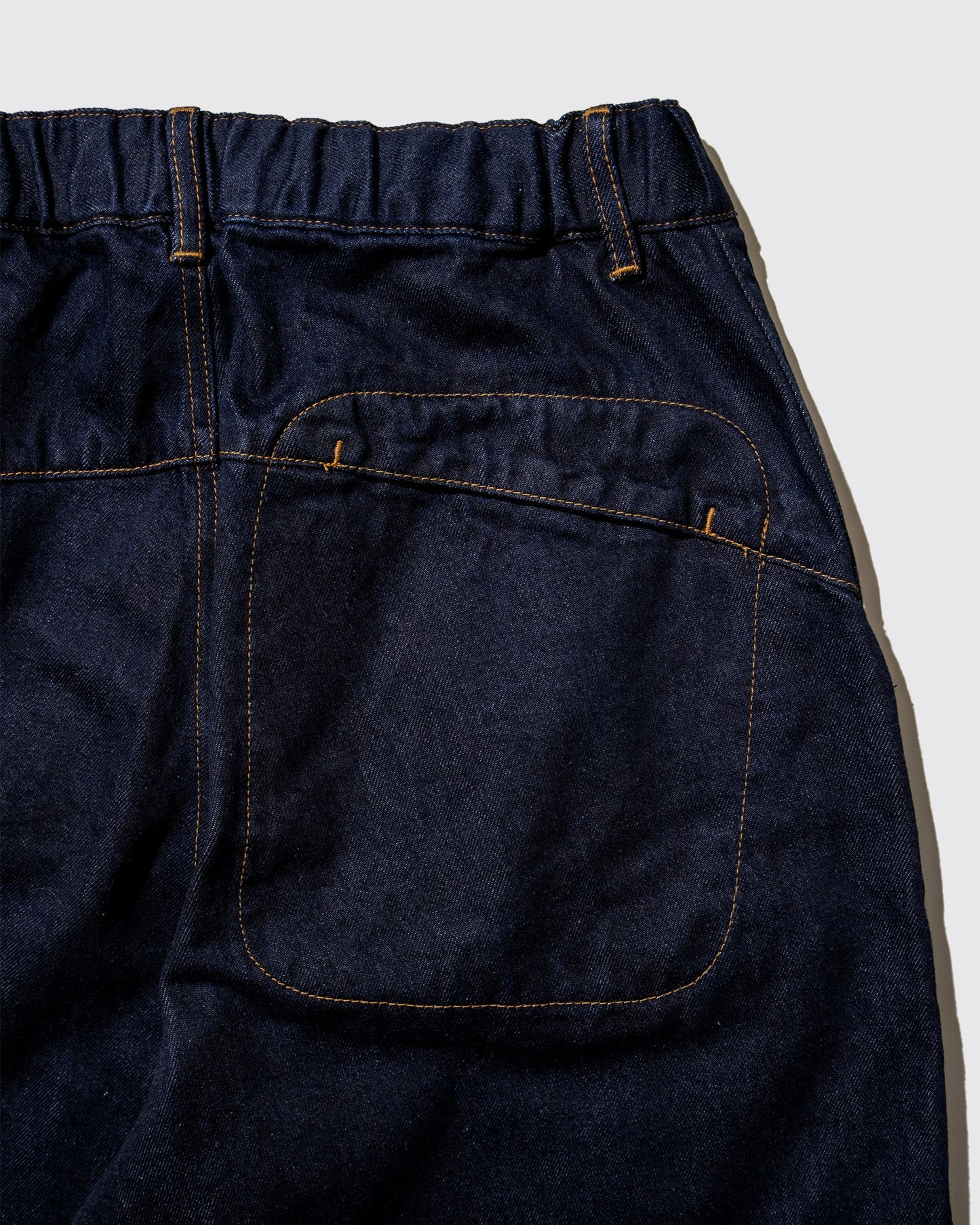 DeMarcoLab - Moto Denim Shorts - Indigo