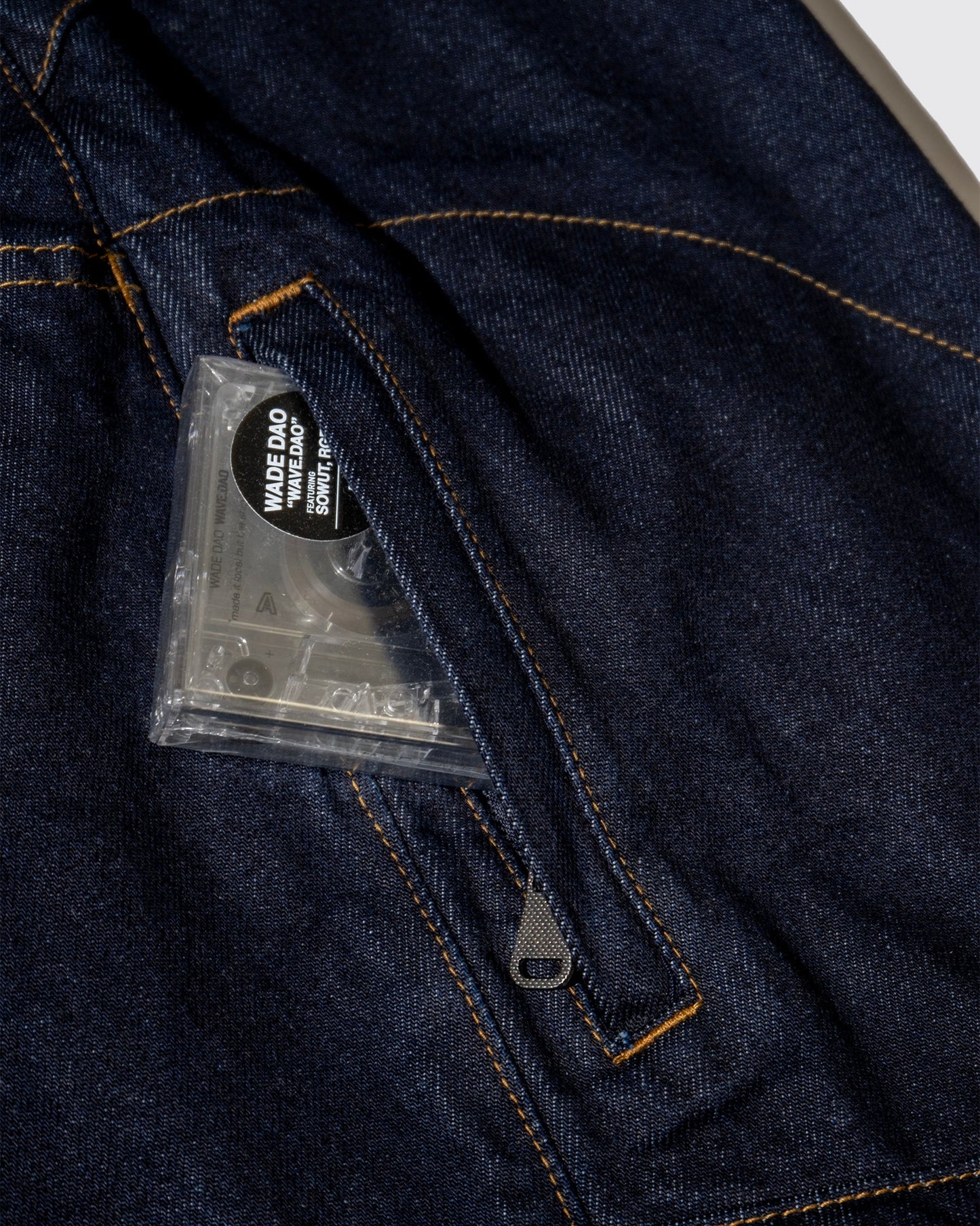 DeMarcoLab - Moto Denim Shorts - Indigo