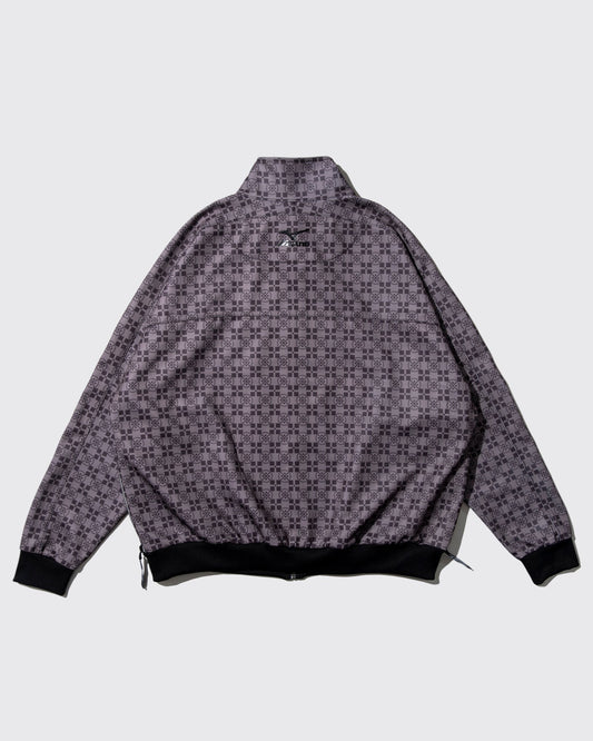 Demarcolab x Mizuno - Training Jacket - Brown Pattern