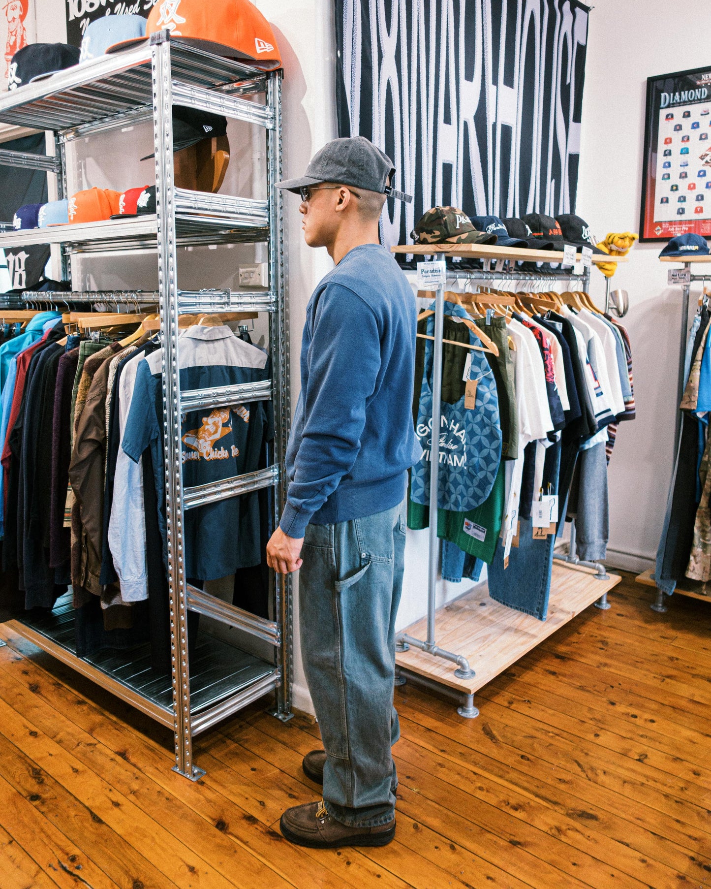 Thisisneverthat - T-Logo Crewneck - Warm Blue