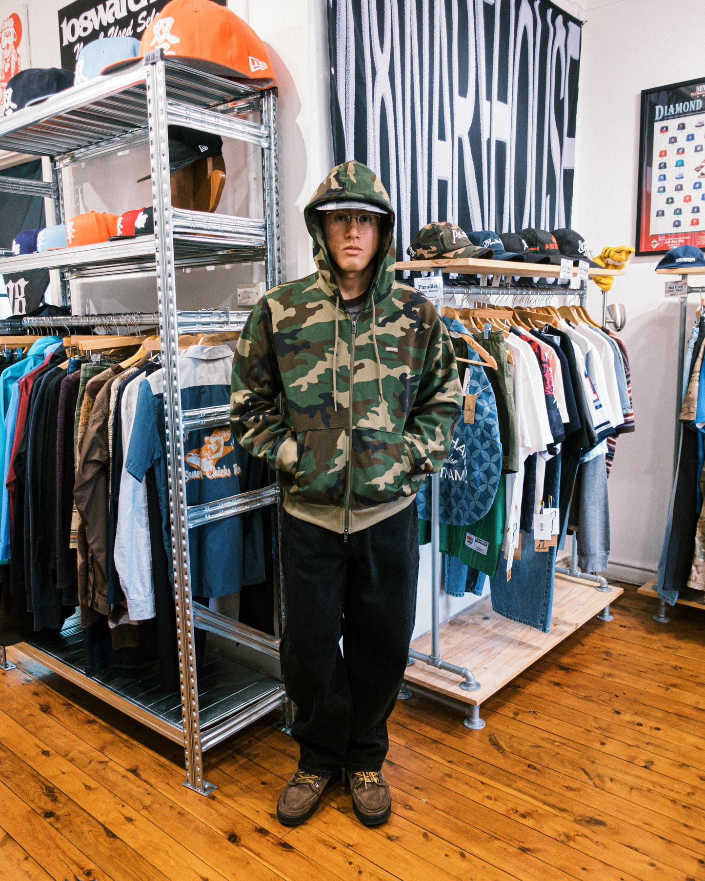 Thisisneverthat - T.N.T. Classic HDP Zip Up Sweat - Camo