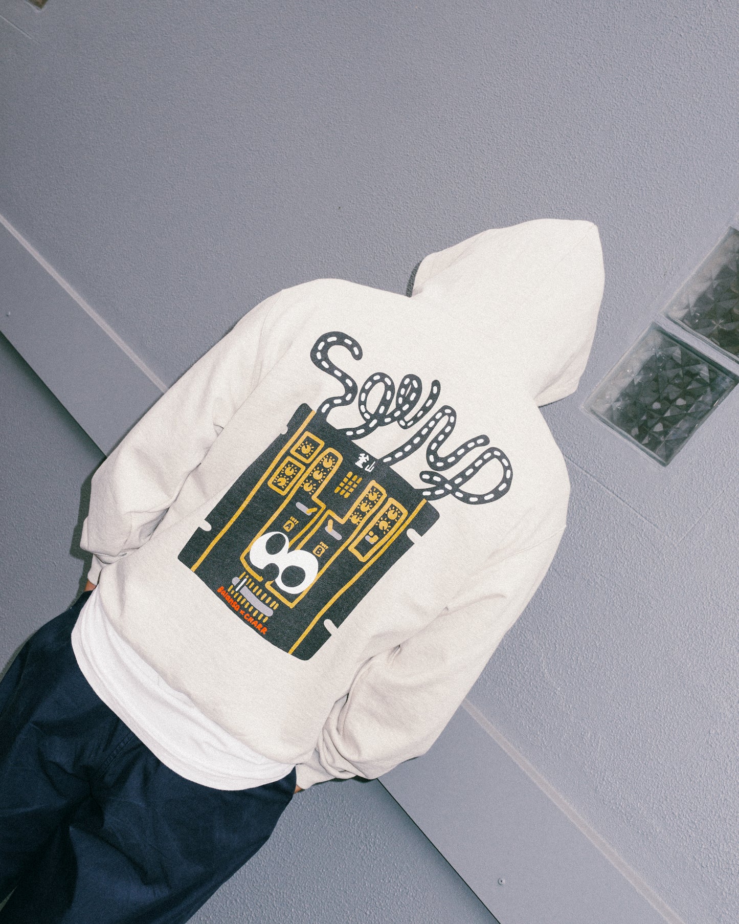 Sound Shop Balansa - CHARR for Balansa Hoodie(Oatmeal)