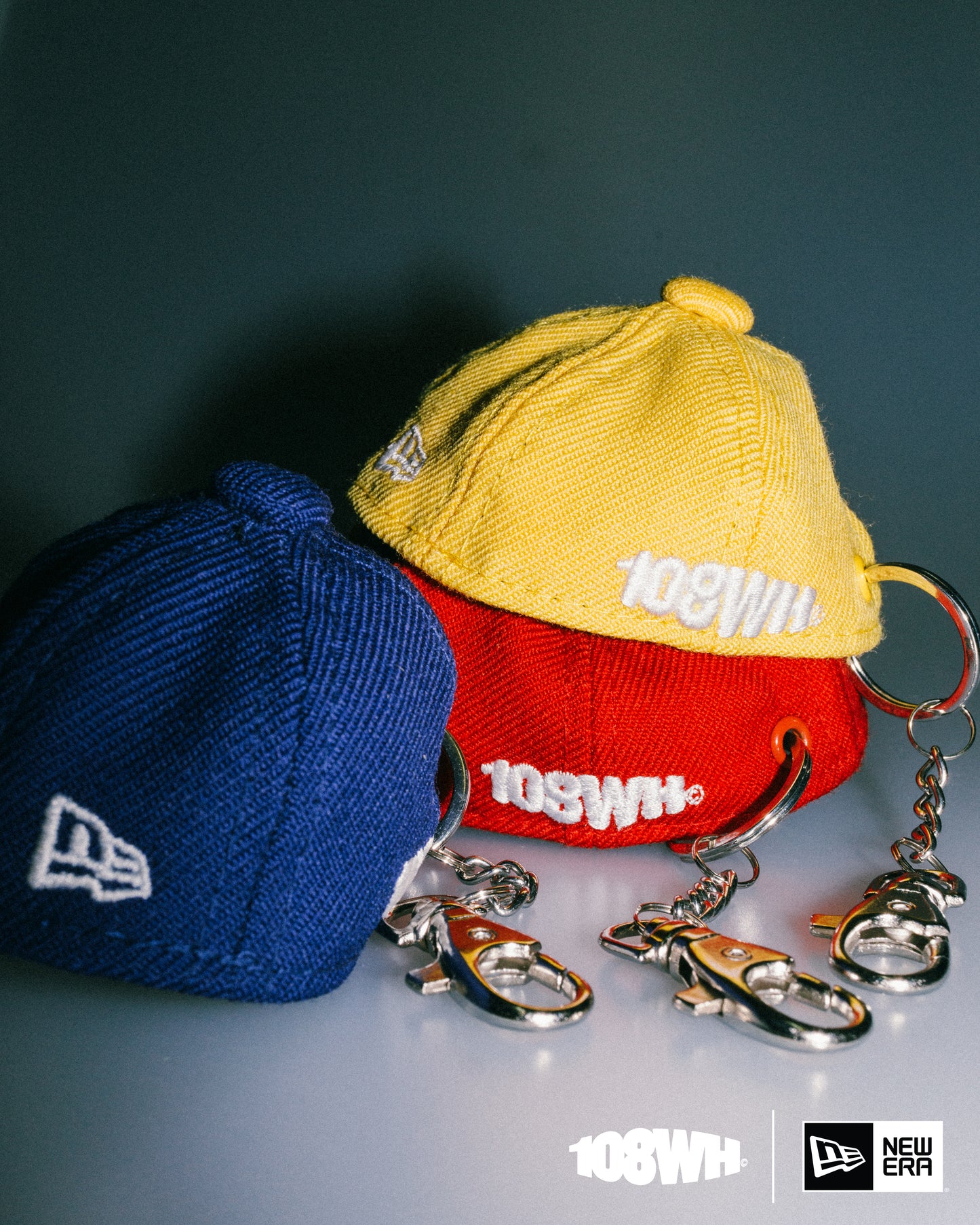108WAREHOUSE x New Era Mini 59FIFTY Keychain - Yellow