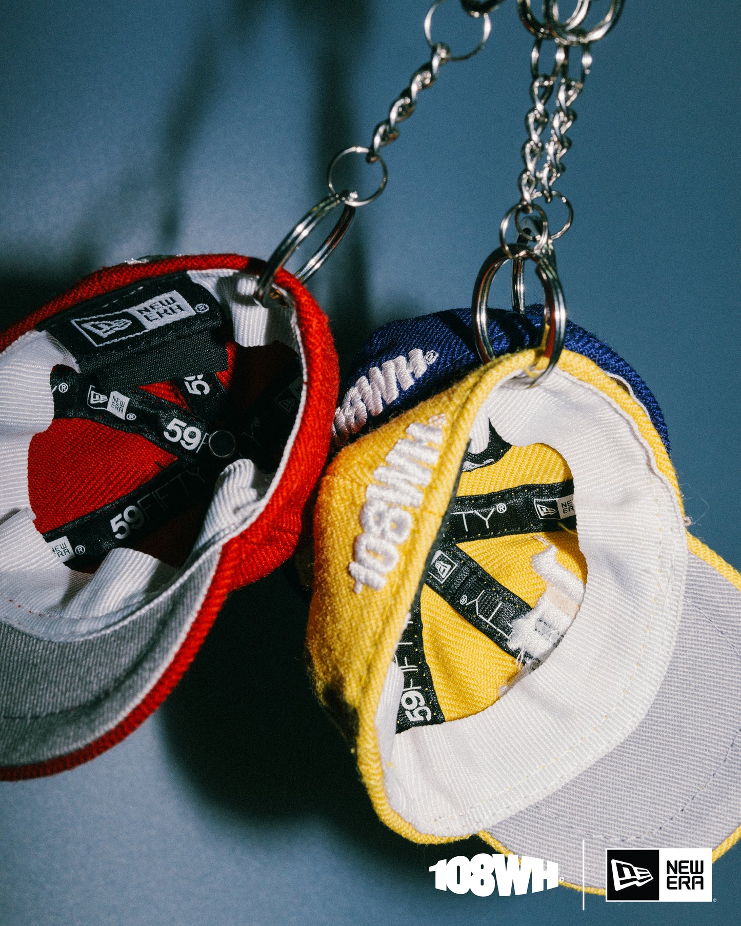 108WAREHOUSE x New Era Mini 59FIFTY Keychain - Yellow