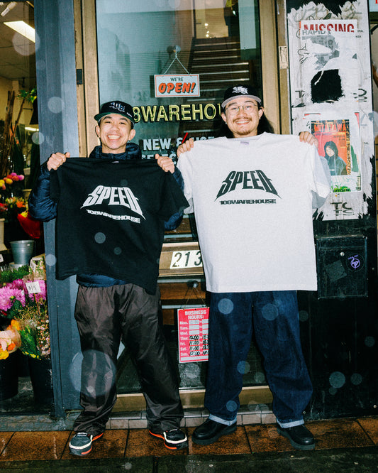 108WAREHOUSE x SPEED - T-Shirt - Black