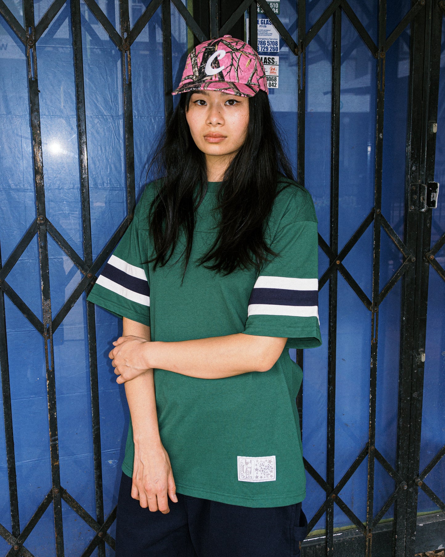 Chocolate Jesus - CJ Football Tee - Green
