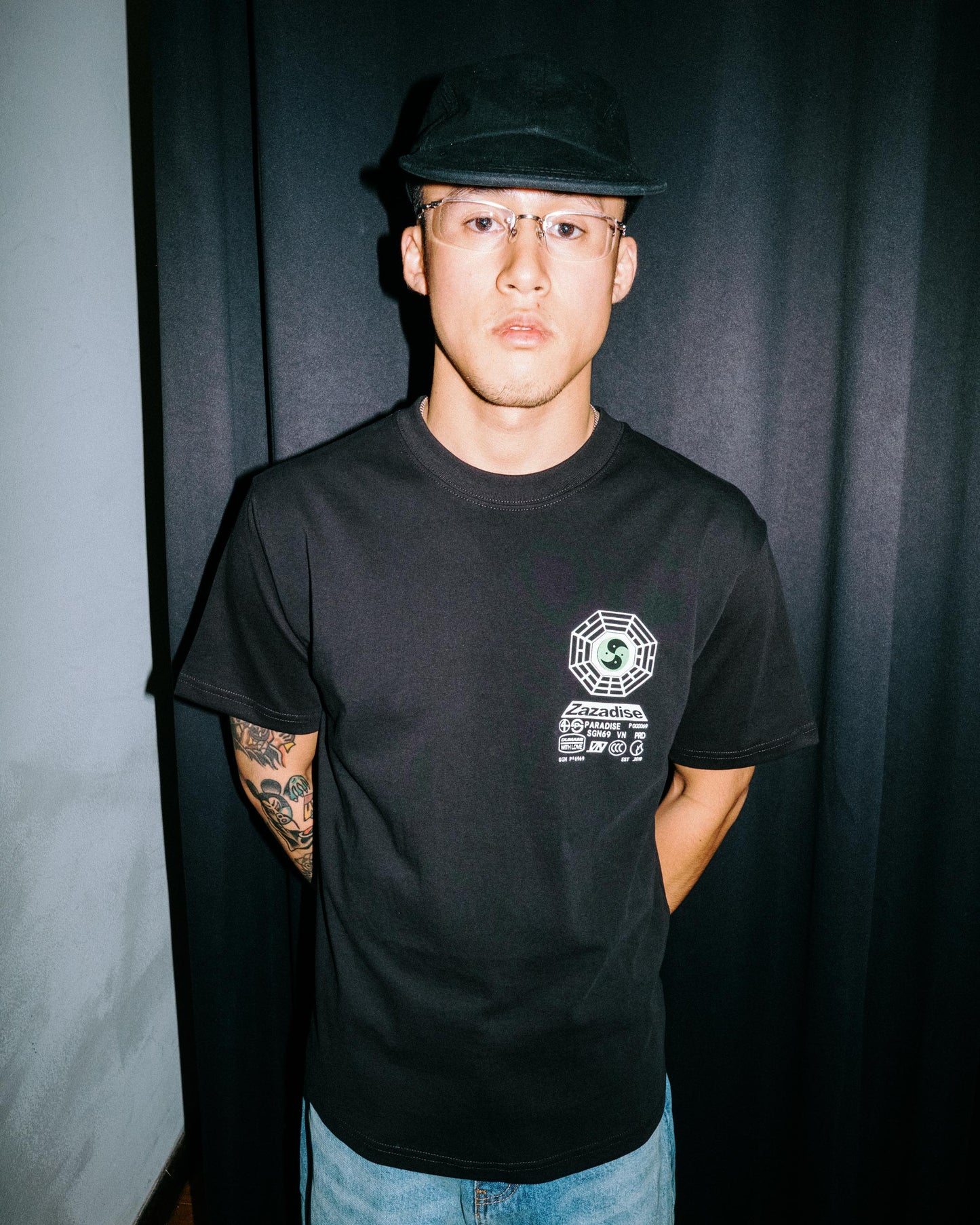 Paradise4Saigon - Zazadise Tee - Black