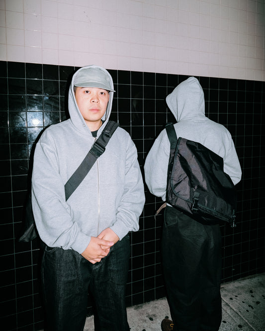 PACKING - Ripstop Messenger - Black