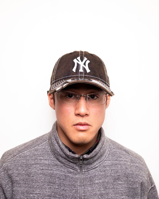 New Era - 9TWENTY Stencil Distressed New York Yankees - Black