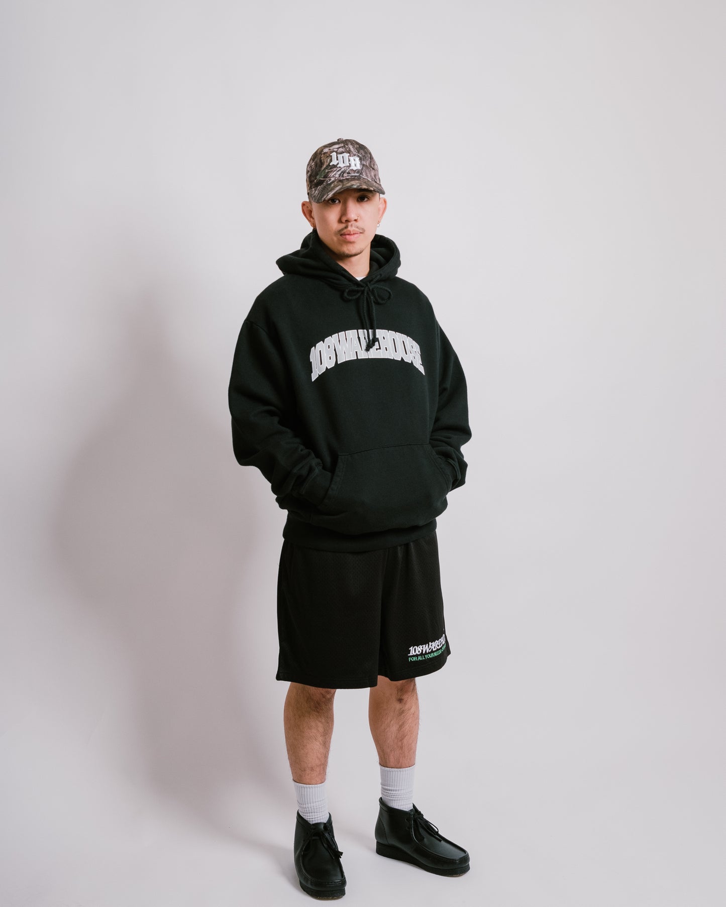 108Warehouse - Classic Mesh Shorts (Green)