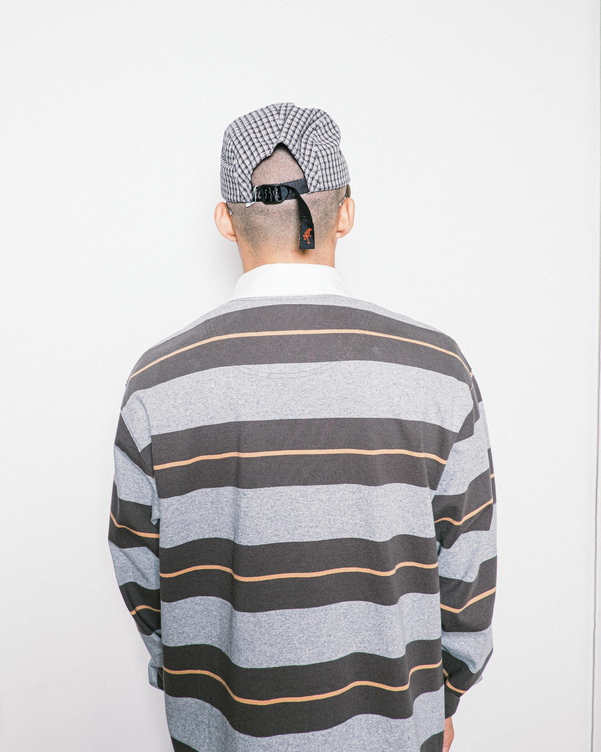 Gramicci - Dobby Plaid Long Bill Cap - Stone