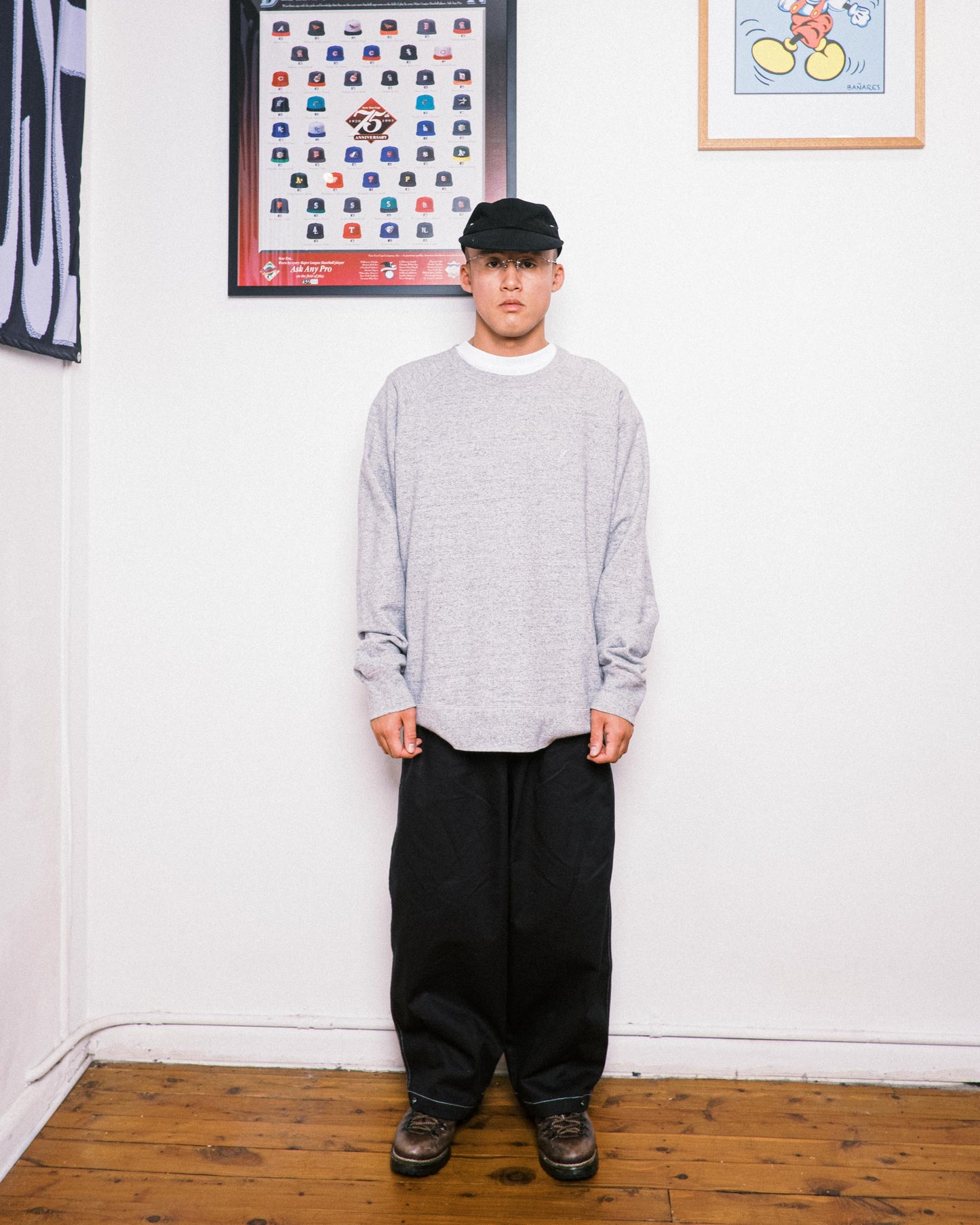 Supreme Heathered Crewneck (2013) - Grey Heather