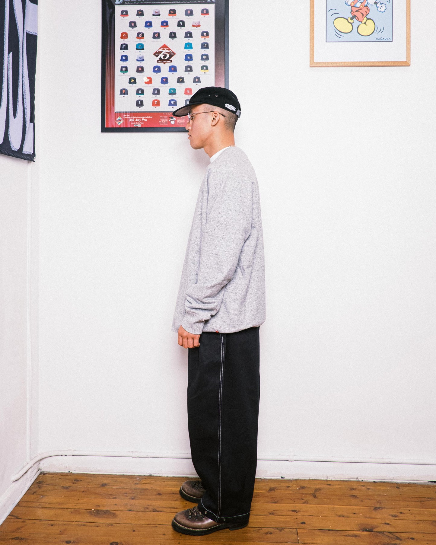 Supreme Heathered Crewneck (2013) - Grey Heather