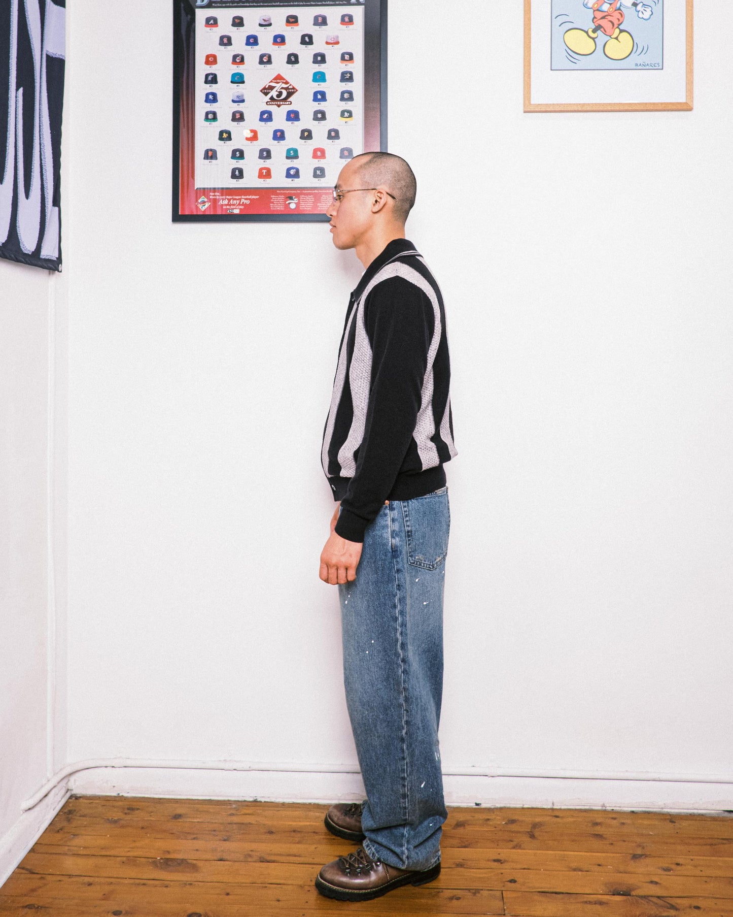 F-LAGSTUF-F - Fade Baggie Denim Pants - Indigo