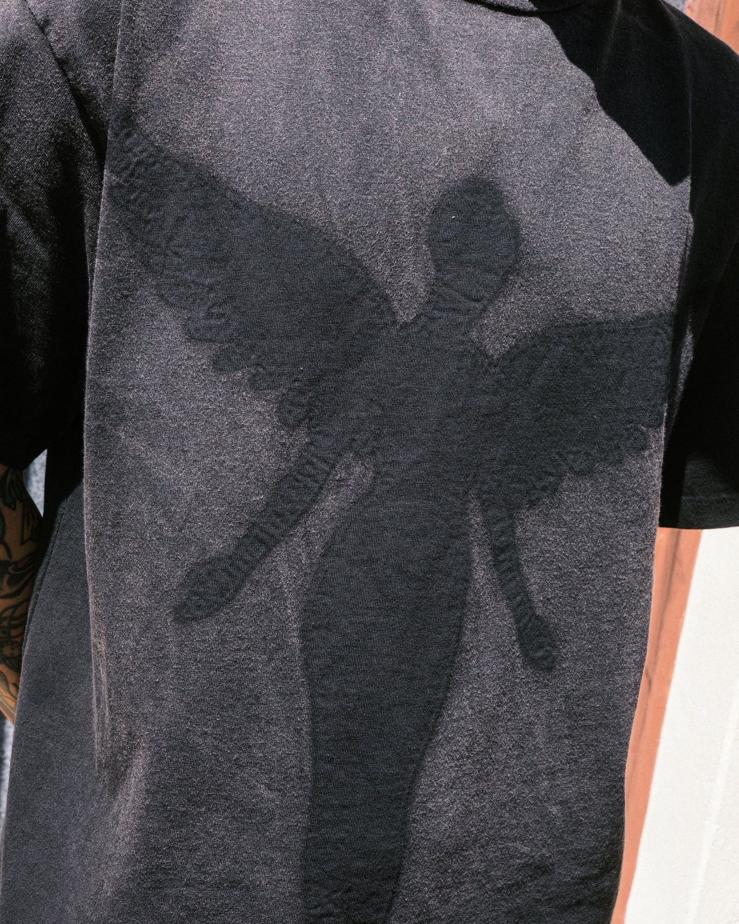 F-LAGSTUF-F - "SHADOW" TEE - Black