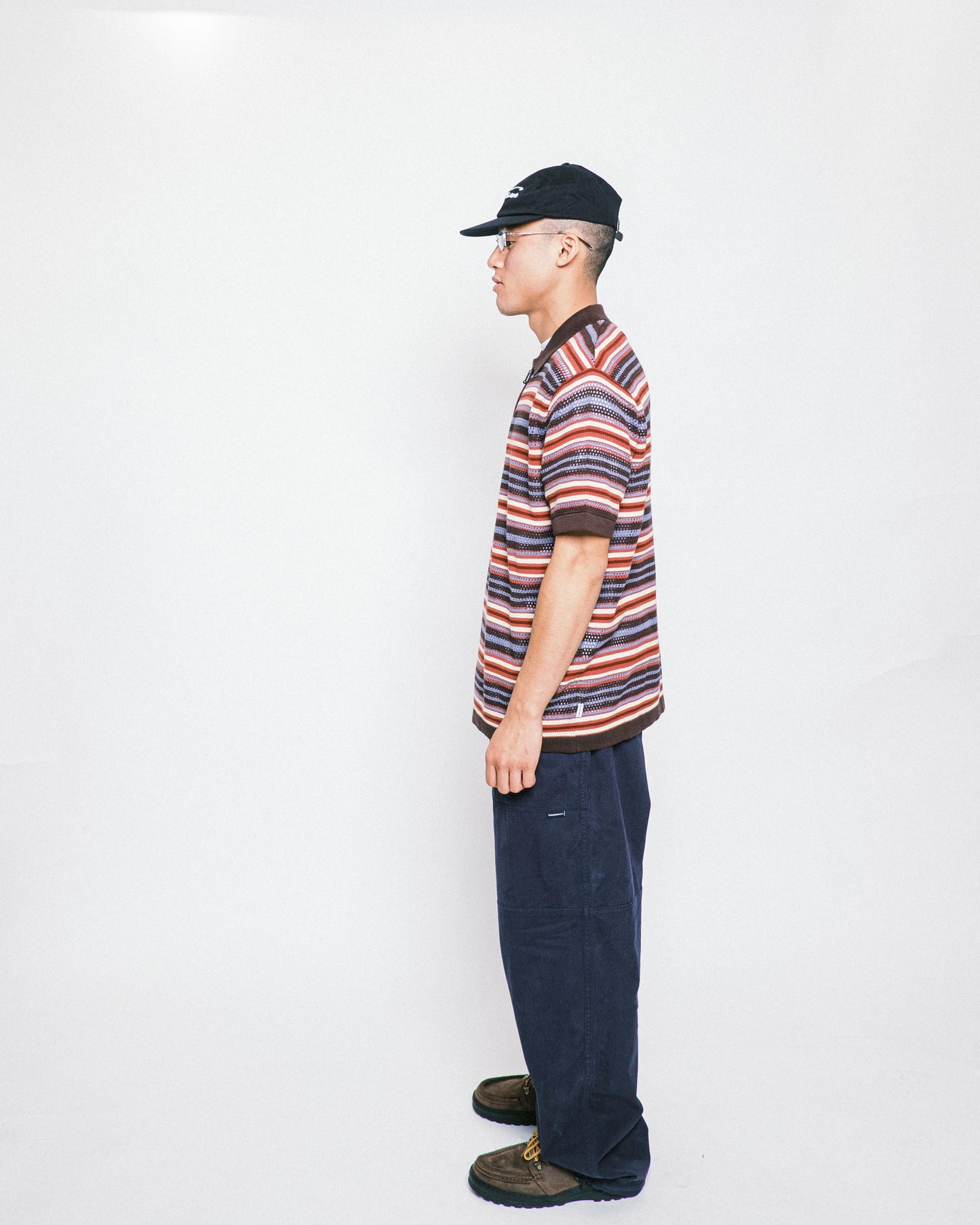 thisisneverthat - Striped S/S Knit Polo