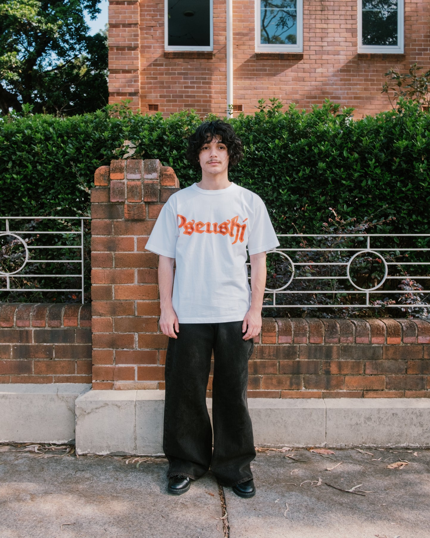 Pseushi - Blacksmith Tee - White