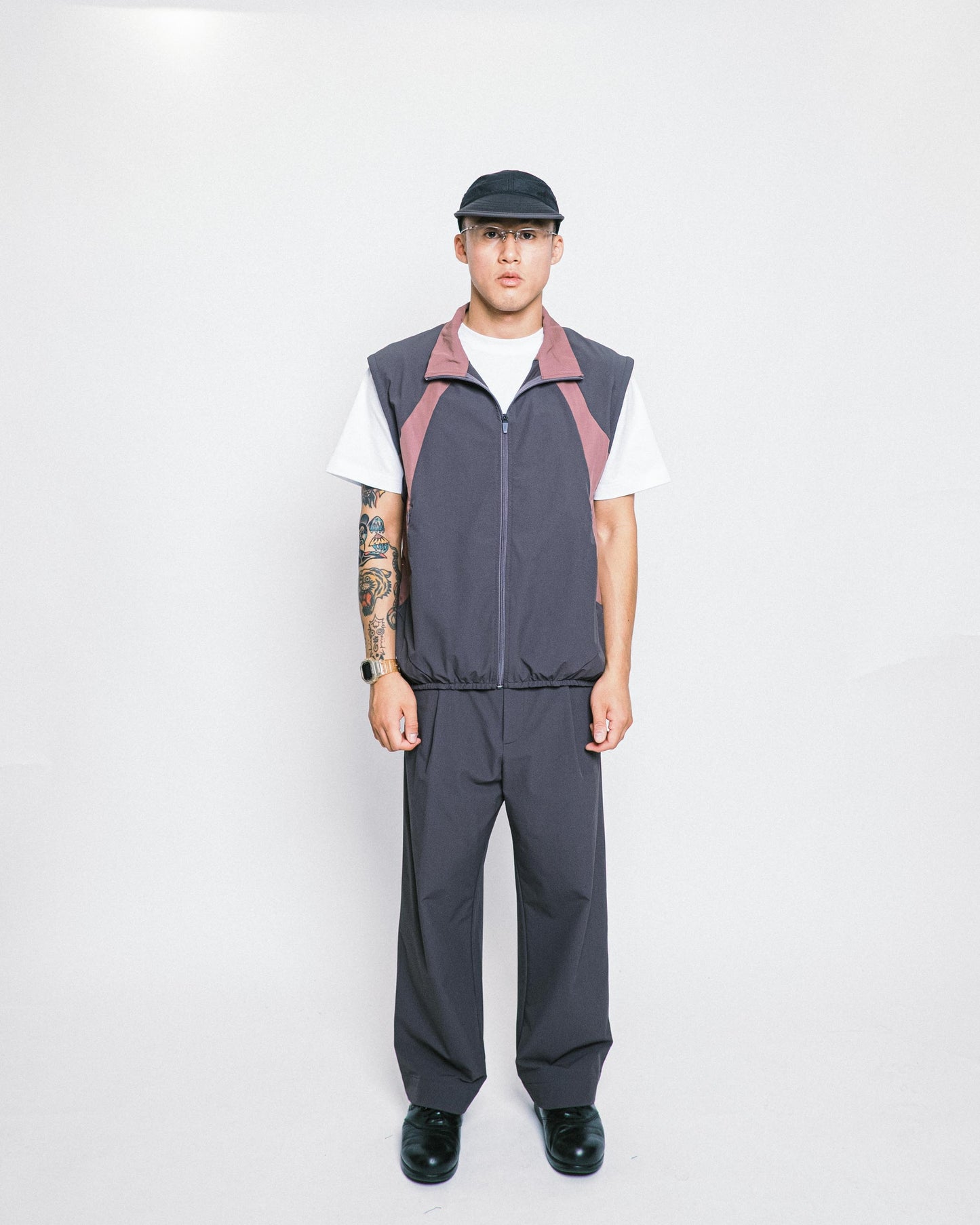 DeMarcoLab - All Round N/C Slacks (Charcoal)
