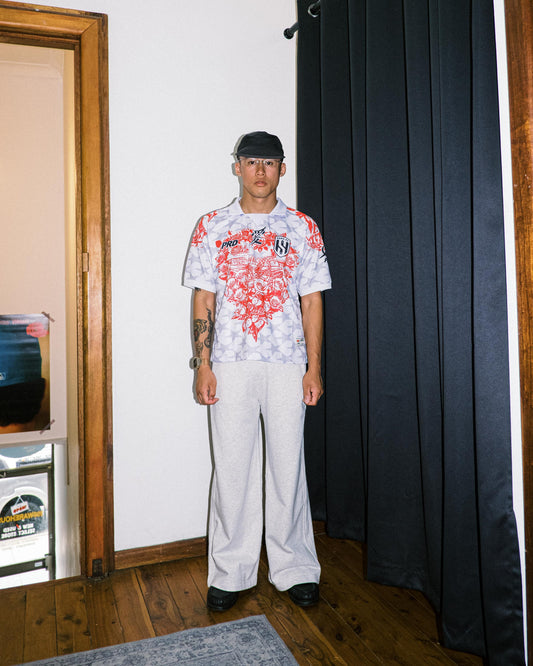 Paradise4Saigon - Sicko Love FC Jersey - White/Red