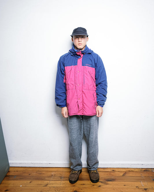 Montbell 2 Toned - Pink/ Navy Parka - 90s