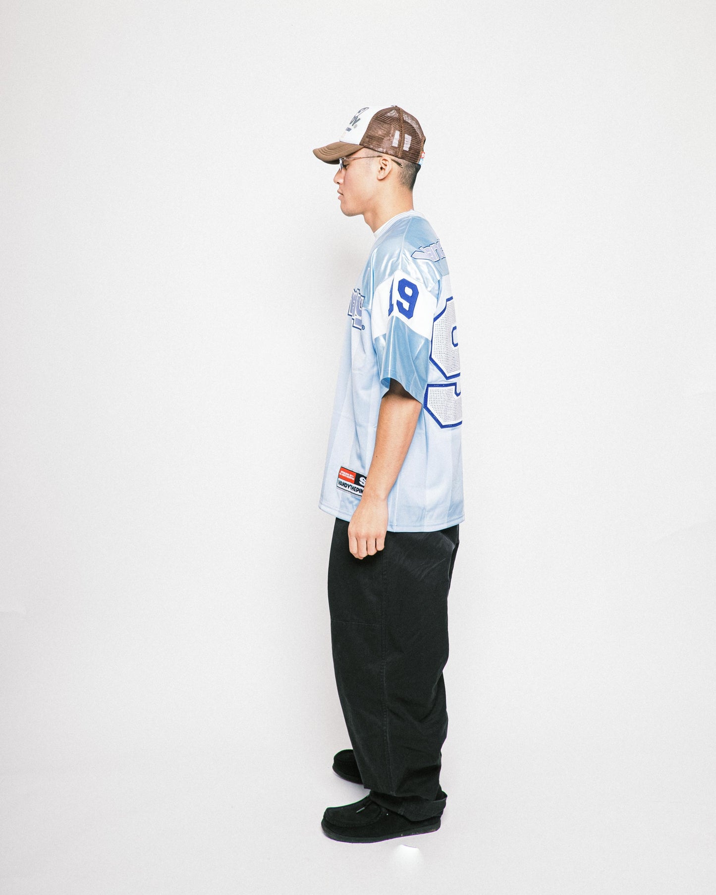 VANDYTHEPINK - Football Jersey - Sky Blue