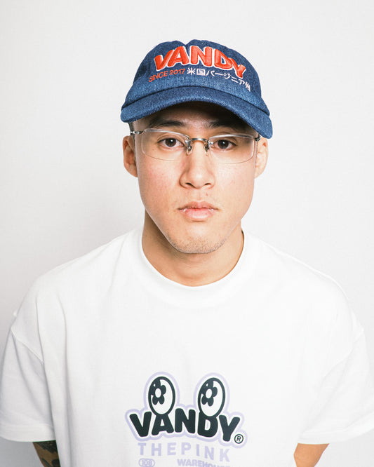 VANDYTHEPINK - Basic Logo Cap - Dark Blue Denim