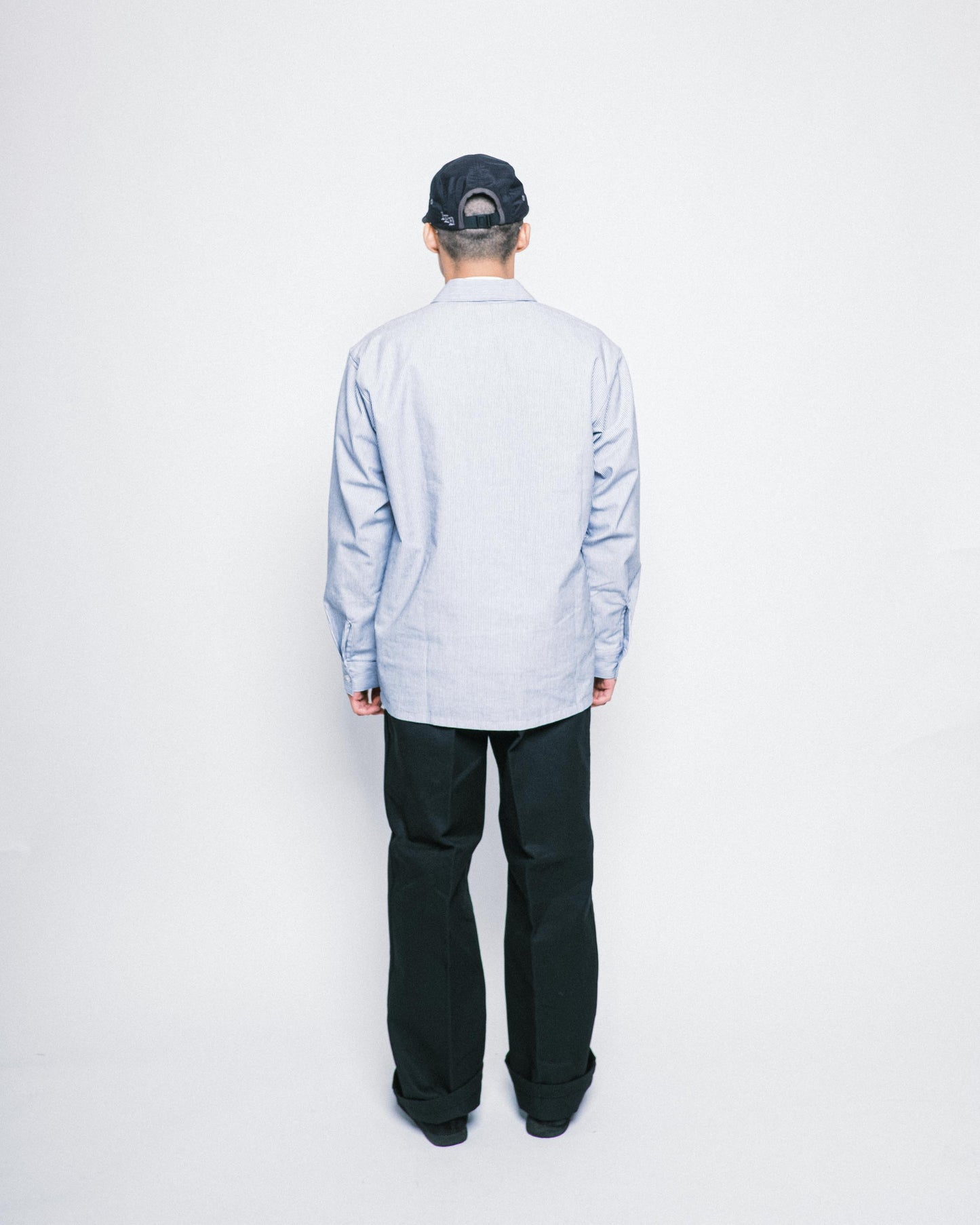 Ben Davis - LS Half Zip Stripe (Hickory)