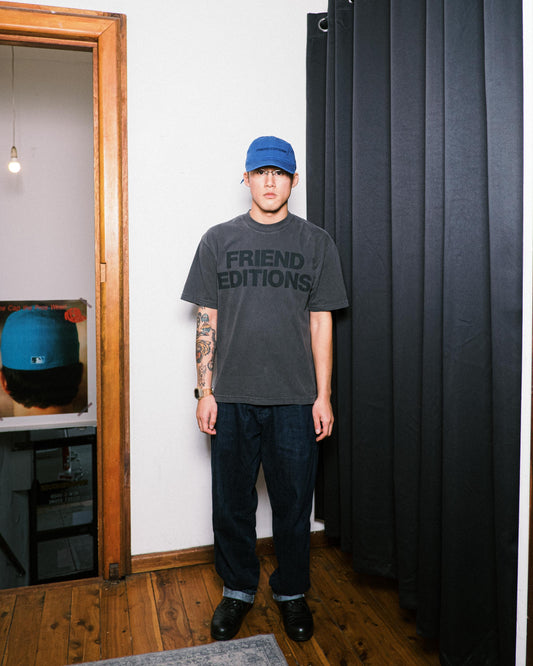 Friend Editions - Monogram Cap - Royal Blue