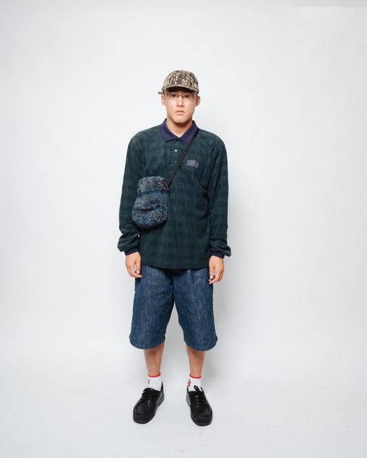 Thisisneverthat - Fleece Mini Bag - Navy