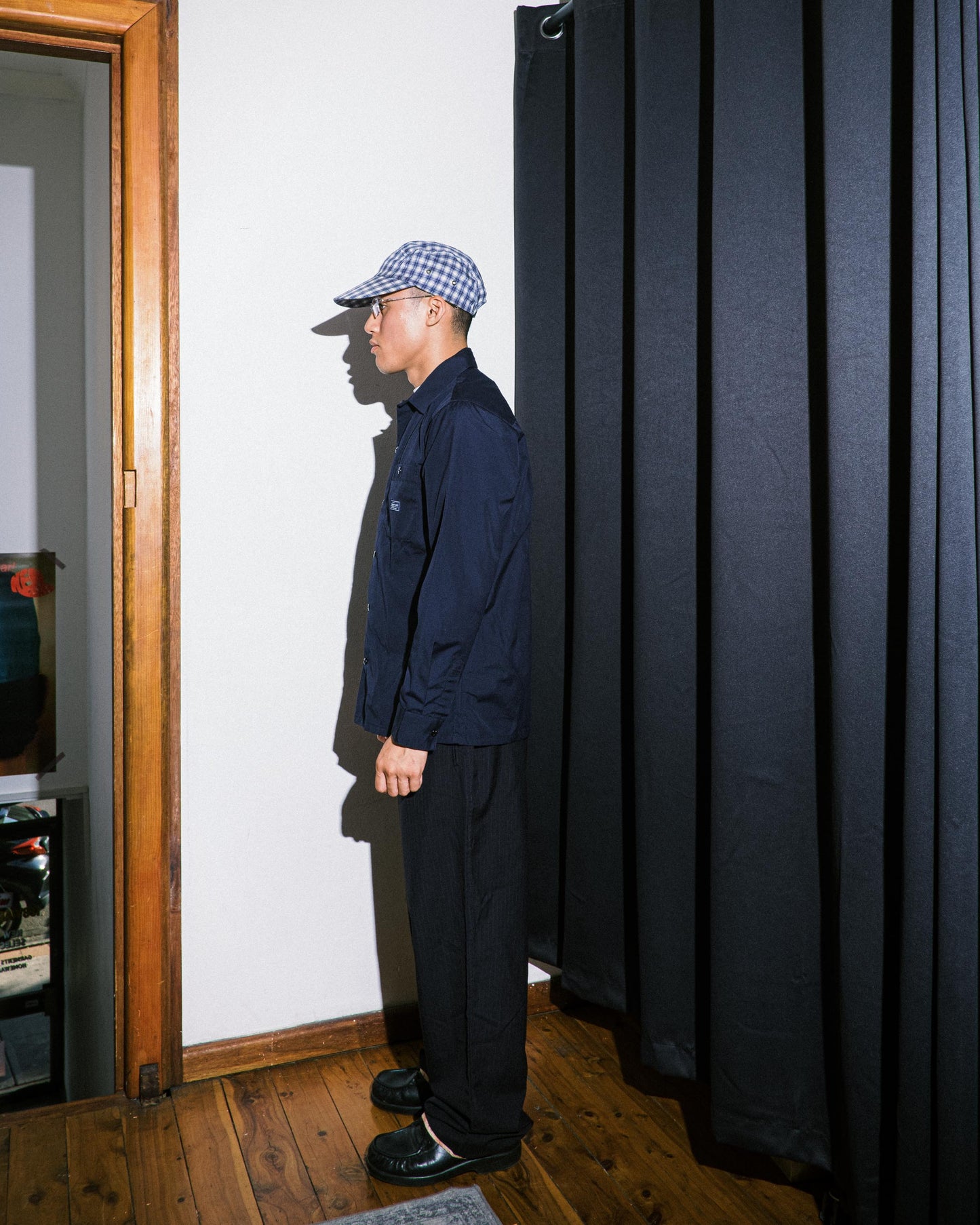 Neighborhood Navy Longsleeve Work Shirt