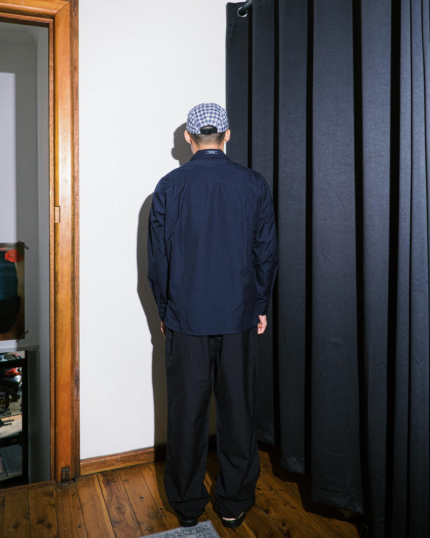 Neighborhood Navy Longsleeve Work Shirt
