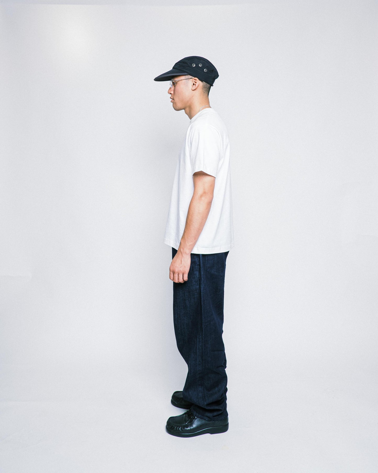 108WAREHOUSE - Baggy Jeans - One Wash Indigo