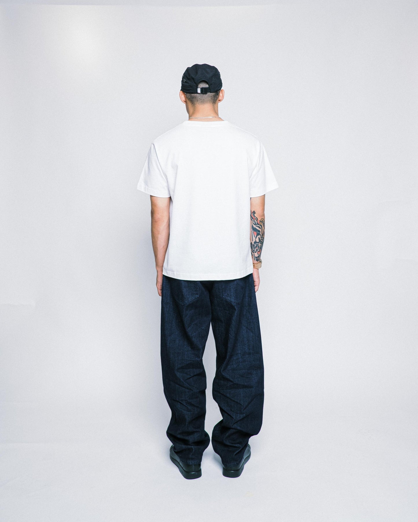 108WAREHOUSE - Baggy Jeans - One Wash Indigo