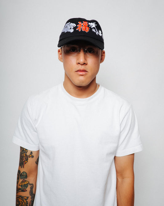 VUTRU Inc - Dragon-Tiger Bless Dad Hat - Black