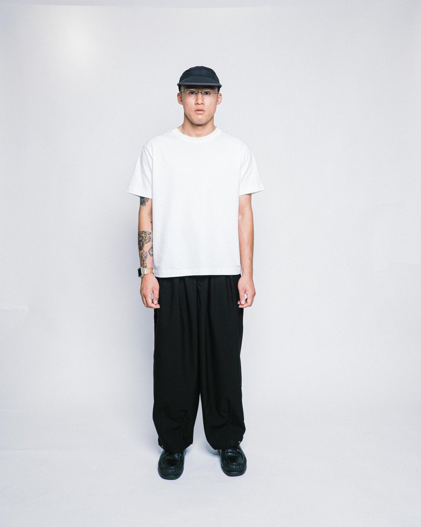 108WAREHOUSE x Workware - Balloon Pants - Midnight Navy