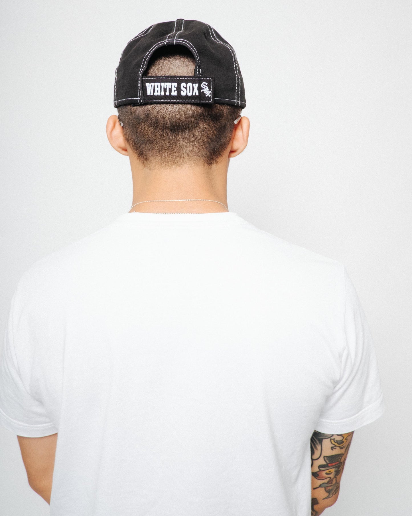 New Era - 9TWENTY CHI White Sox Contrast Team Cap - Black