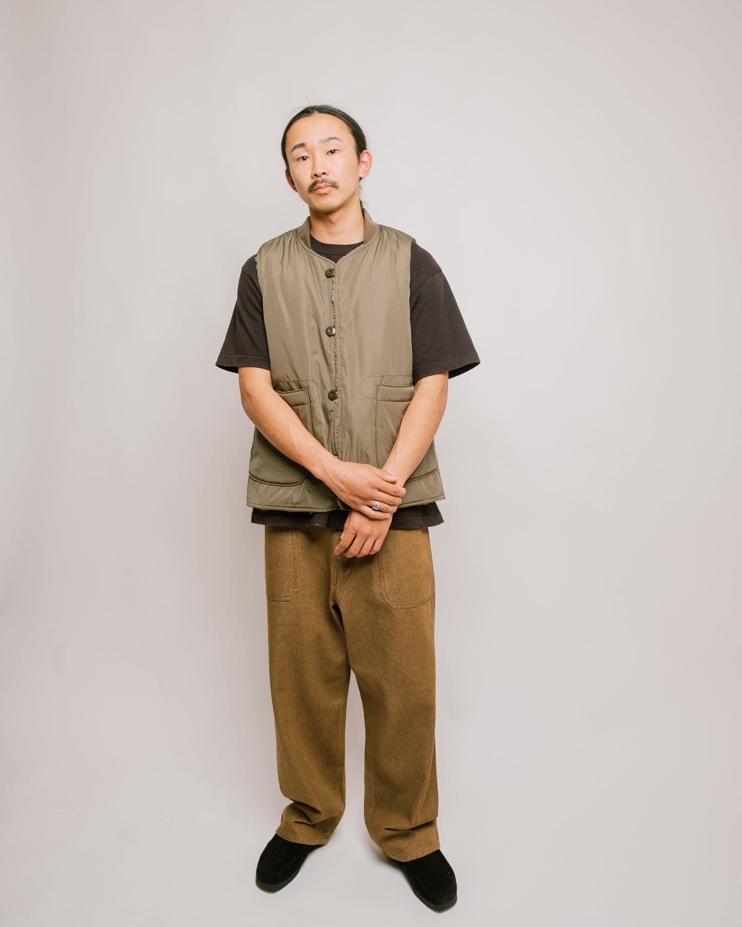 Army Twill - PE Weather Reversible vest - Khaki