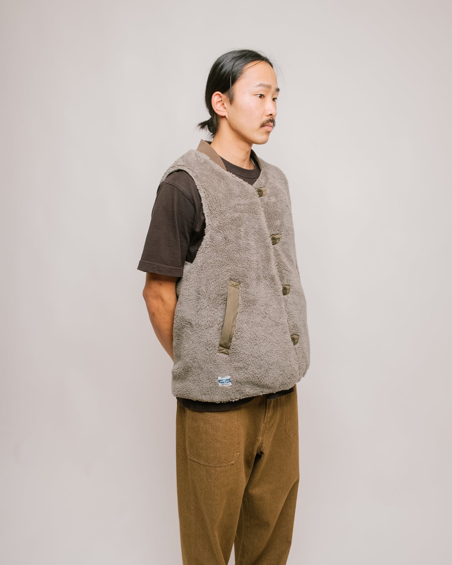 Army Twill - PE Weather Reversible vest - Khaki
