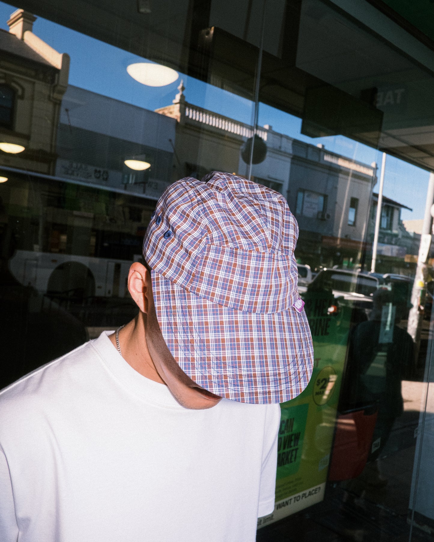 108WAREHOUSE - Plaid 5EZY Cap - Multi
