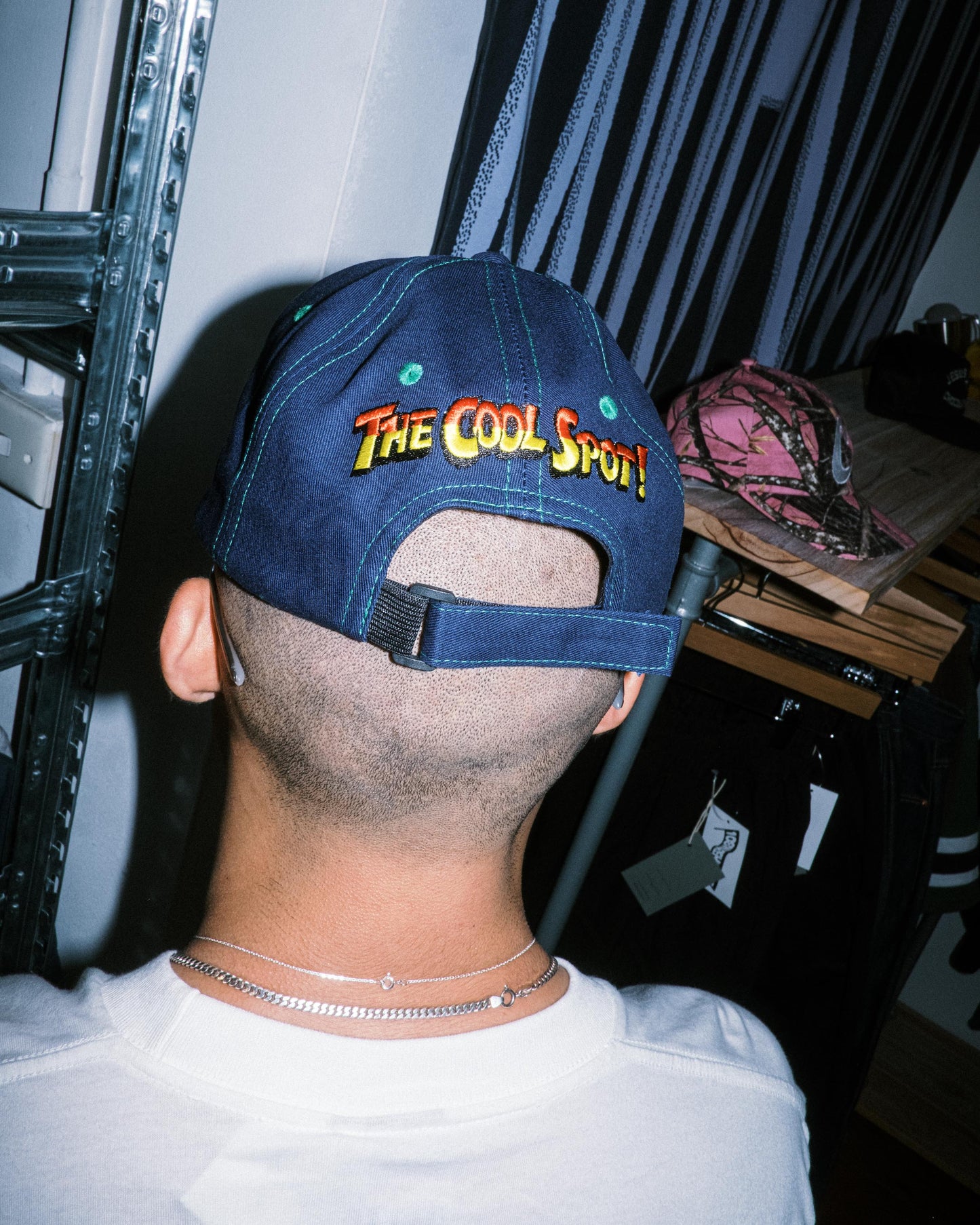 Den Souvenir - The Cool Spot 6 Panel Cap - Navy