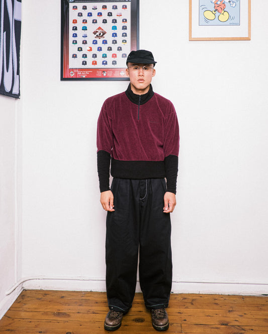 Montbell 2-Tone Purple/Black Top - 00s