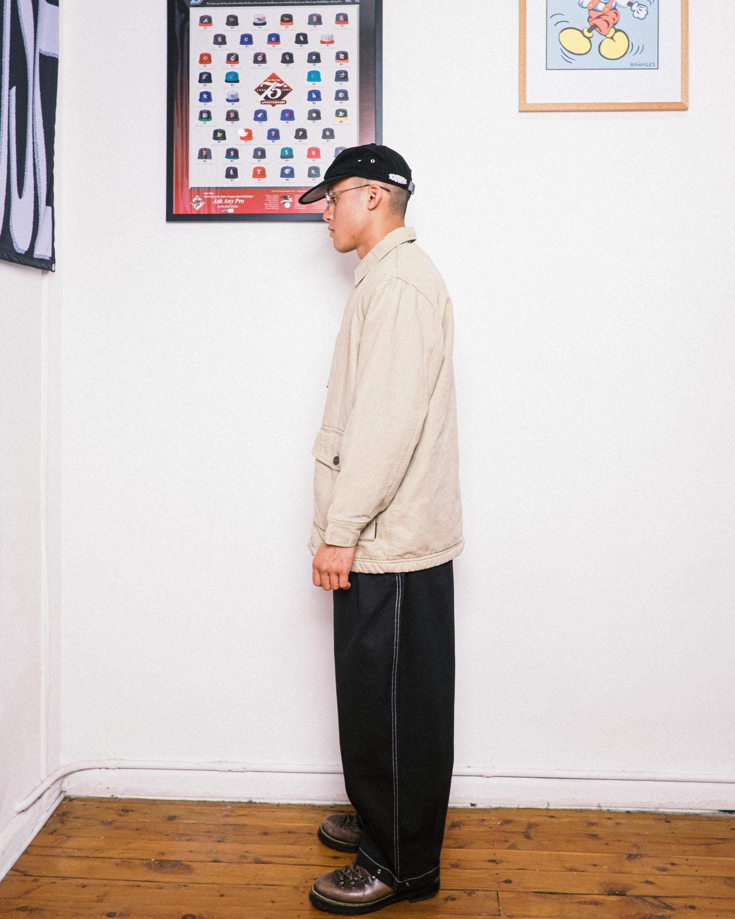 Montbell WINDS Fleece Lined Chore Jacket - 90s