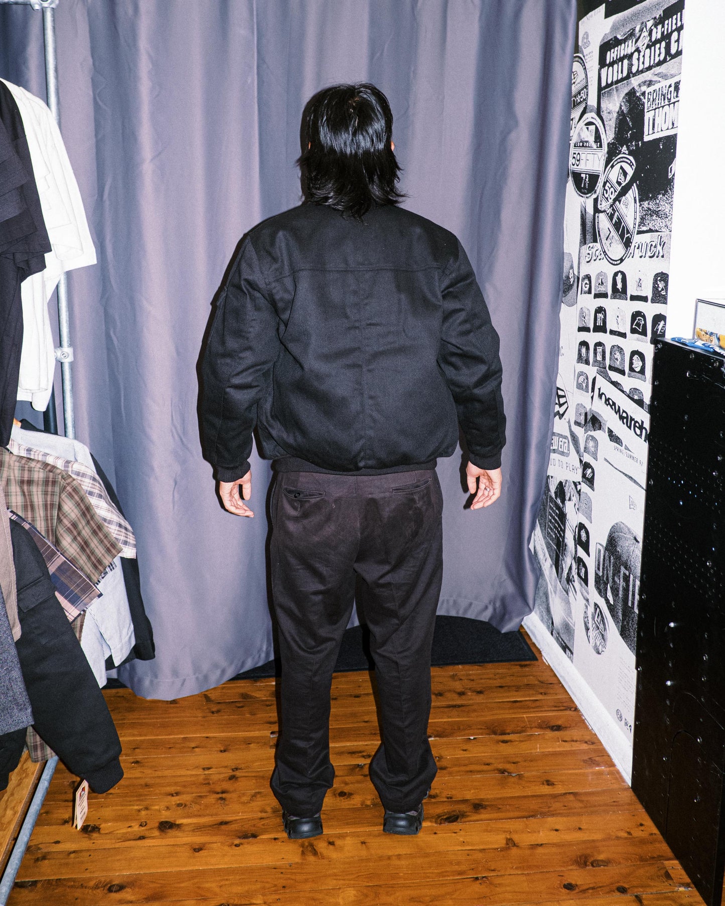 Ben Davis - Mechanic's Jacket Lined (Black)