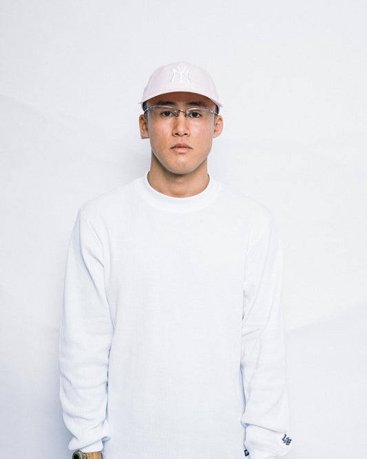 New Era - 9TWENTY Long Visor Yankees - Pink Oxford