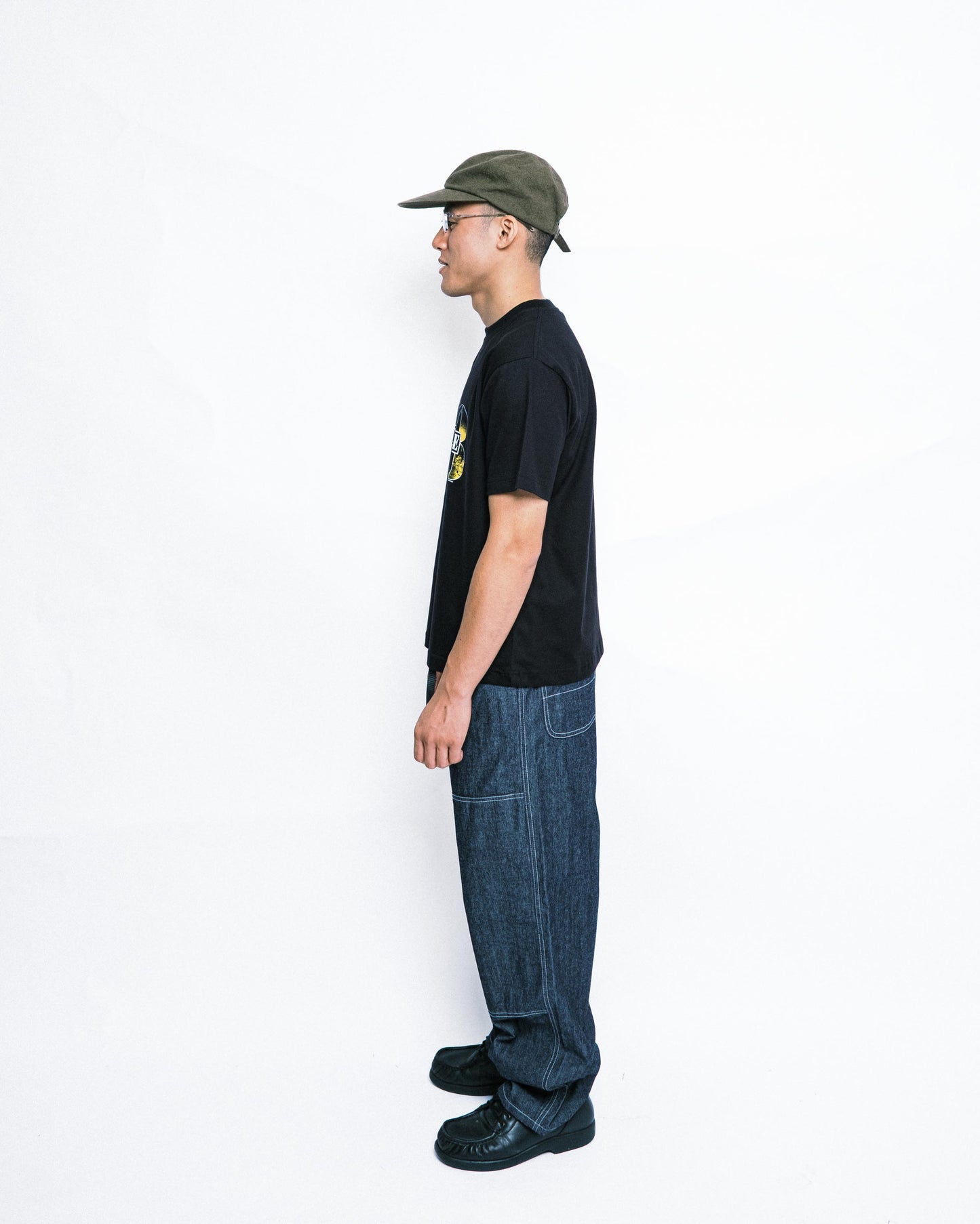 Gramicci - Japanese Chambray Double Knee - Navy