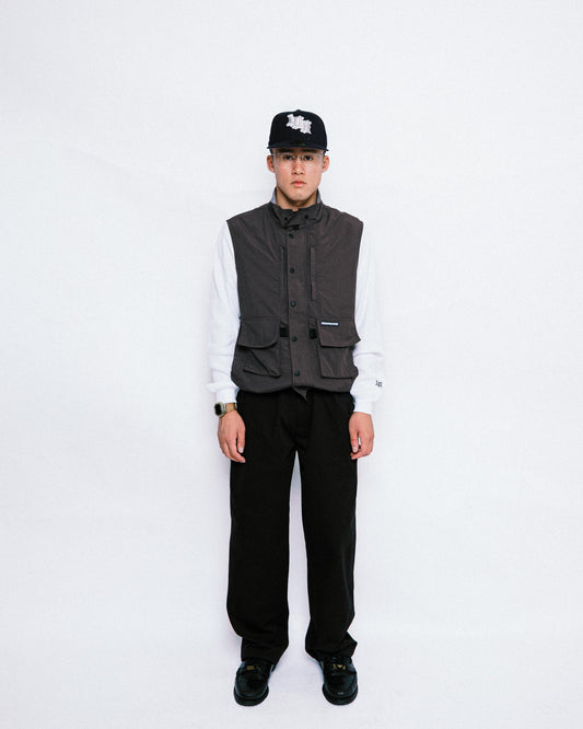 108WAREHOUSE - Utility Vest - Grey