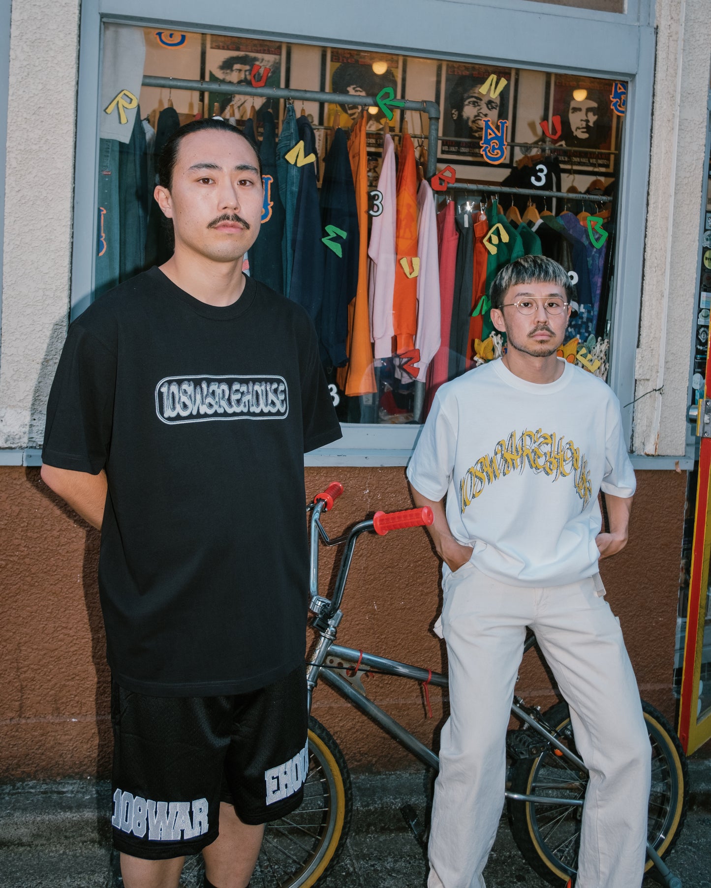 108Warehouse - Shadows T-Shirt (Black)