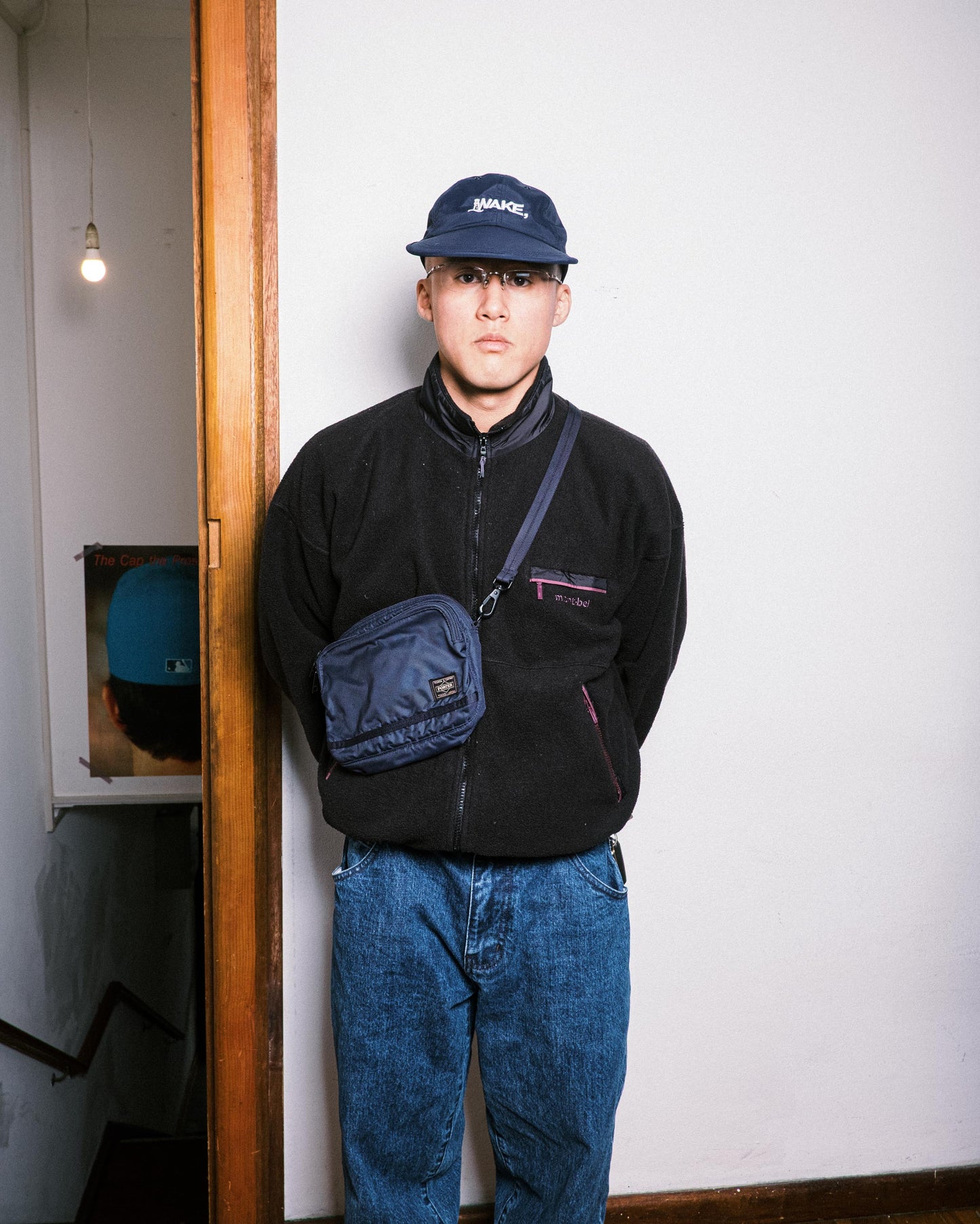 Porter Navy Side Bag