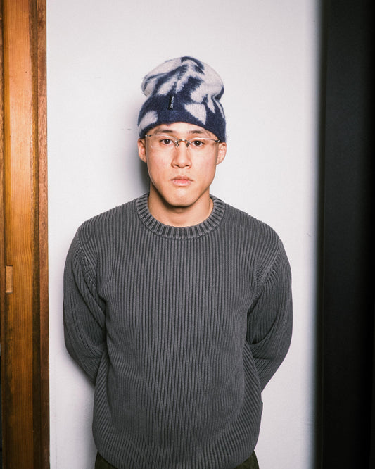 Gramicci - Mohair Burly Runningman Beanie - Midnight